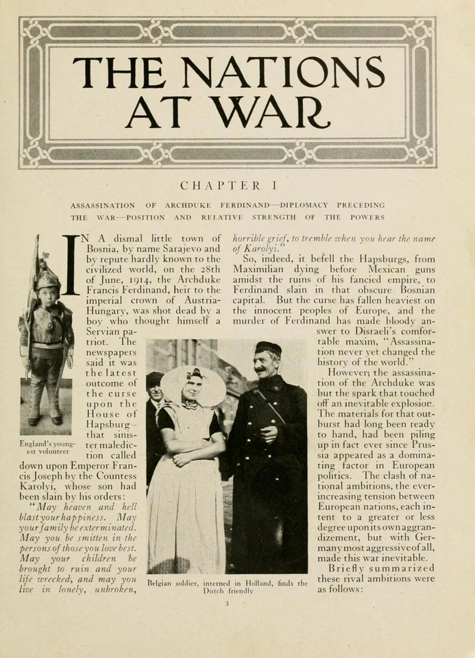 The Great War books Vol. 3 Part 2,Nations engaged 139